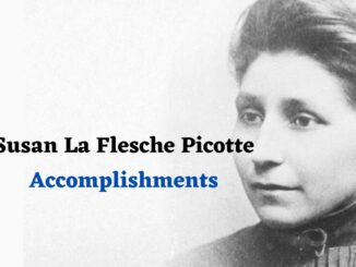 Susan La Flesche Picotte Accomplishments